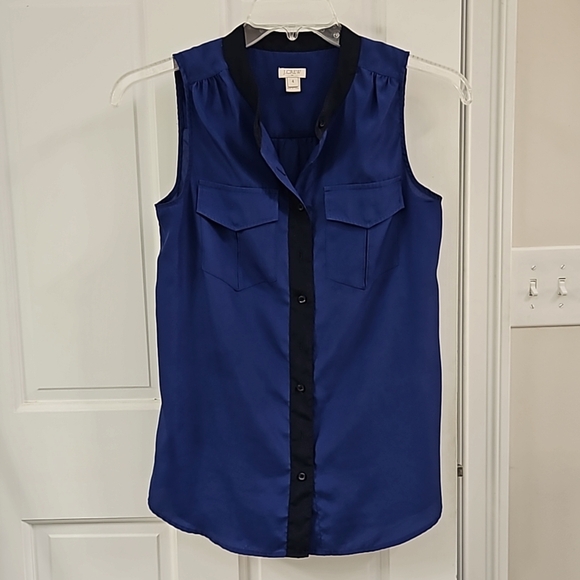 J. Crew Tops - J. Crew Sleeveless Top